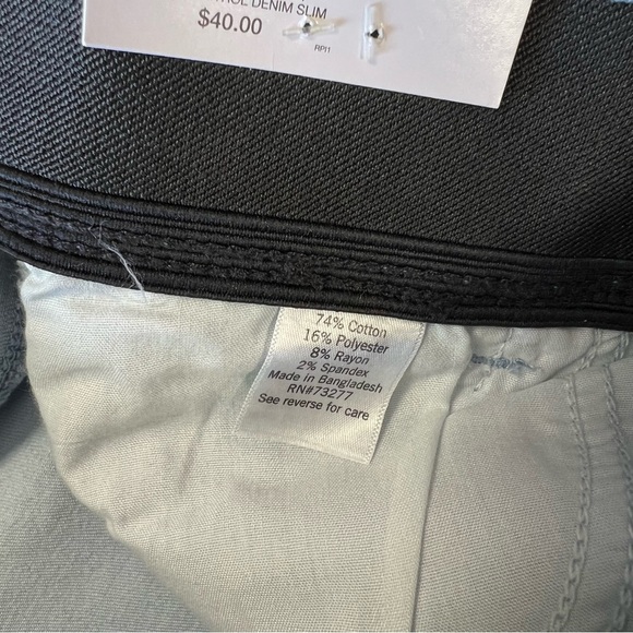 🆕 Nine West midrise Slim straight Jean SZ 2L - Picture 6 of 6